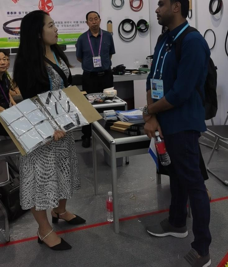 Longyi Rubber Products Factory showcases innovative results on belt surface at the 2023 Jakarta Auto Parts Exhibition in Indonesia 2 Longyi Rubber Products Factory showcases innovative results on belt surface at the 2023 Jakarta Auto Parts Exhibition in Indonesia BLOG 2
